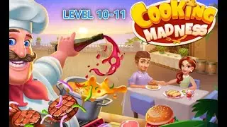 COOKING MADNESS GAMES LEVEL 10-11| COOKING MADNESS|COOKING GAMES|Happy Lady Gamer
