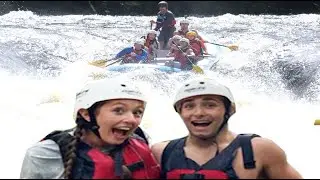 ULTIMATE White Water Rafting *CLASS 4 RAPIDS*