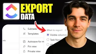 How To Export Data On ClickUp (Tutorial 2026)