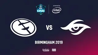 Evil Genius vs Team Secret, ESL One Birmingham, bo2, game 2 [Mael & Jam]