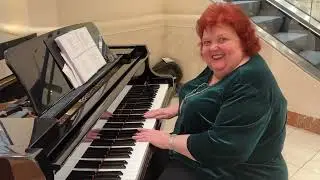 My Blue Heaven played on piano by Patsy Heath
