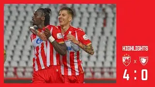 Crvena zvezda - Jedinstvo 4:0, highlights