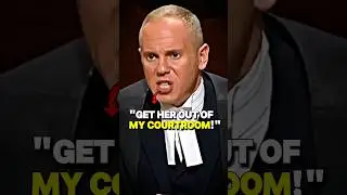 Judge Kicks Woman Thief Out of Courtroom 😱
