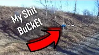 Taking Out The Shit Bucket