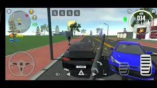 Car game driving car with full speed 