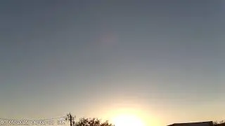 10/05/25 Sunrise - Lake Alan Henry Weather - Texas