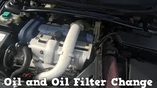 Volvo S60R | Engine oil and filter change