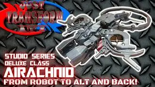 JUST TRANSFORM IT!: Studio Series Deluxe Airachnid (TF One)