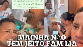 JR BOBINHO MAINHA PROIBINDO O REINALDO DE SAIR E ELE SURTA COM ELA🤣🤣