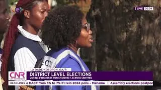District level elections: Nationwide exercise ends amid low voter turnout | Citi Newsroom