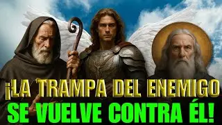 SAN BENITO, MIGUEL Y CIPRIANO HARÁN QUE EL ENEMIGO CAIGA EN SU PROPIA TRAMPA HOY MISMO.