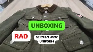 Original Tunic of the Reichsarbeitsdienst (RAD) | German WW2 uniform (failed unboxing & review)