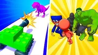 Level Up Max Level Toy Rumble 3D vs Monster Draft - 1⭐Android Walkthrough Gameplay