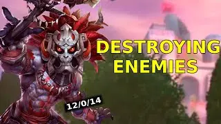DESTROYING ENEMIES AS MID LANE AH PUCH- Conquest SMITE