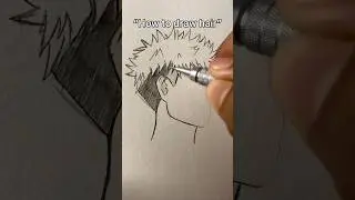 How to draw hair