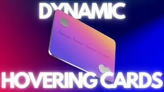 Hovering Text Cards in HTML/CSS and JavaScript (Easy & Beginner Friendly)