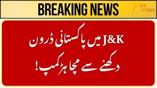 High Alert on LoC : Indian Army Opens Fire as Pakistani Drones Seen in Poonch Sector | Zee JKL