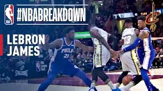 LeBron James #NBABreakdown | Through the Legs Plays
