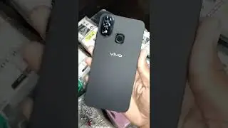 Vivo y95 matte black soft silicon cash with camera protection #shorts#vinaygome