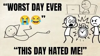 A Normal Day That Went Completely Wrong 😂 | Funny Stick Figure Animation