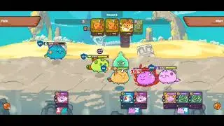 Axie Infinity Arena Gameplay Dusk Terminator Team #Play2Earn