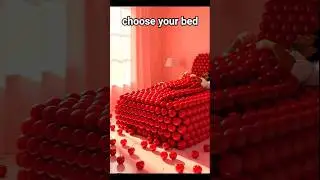 Which Dream Bed Would You Pick? #Shorts #ASMR #explore  #satisfying  #relaxing  #viralvideo  #fyp