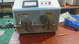 Fully Automatic Wire Stripping Machine   Power Cable Cutting & Stripping, 35mm&sup2; Max