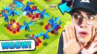 *wow* ATTACCO con FULL DRAGHI ELETTRICI! Clash of Clans