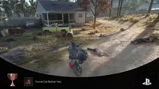 Days Gone: Remastered You've Got Red On You Trophy PS5