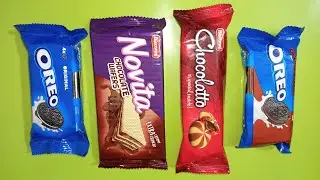 Lots of Biscuits | Oreo Chocolate Vs Chocolate Wafers Vs Cookies | ASMR | Satisfy Craving Video