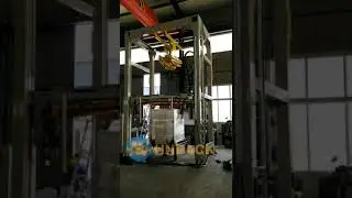 Hennopack High speed ring pallet stretch wrapper machine
