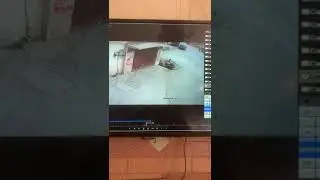 bike accident Umar gull road cctv