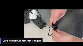 Cara Mudah Cas W9 Smart Watch 