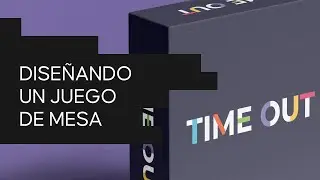 #logodesign #flatdesign #boardgames Diseño de juego de mesa + unboxing | TIMEOUT