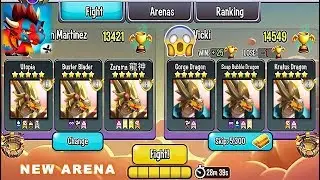 NEW! High Malicious Dragon, MASTER ARENA | DRAGON CITY Gameplay 2019 😍