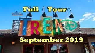 Disney Springs - Tren-D - FULL TOUR - September 2019