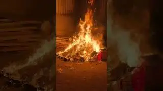 代烧祭祖祖先服务（Burning paper and worshipping ancestors） #祭祀