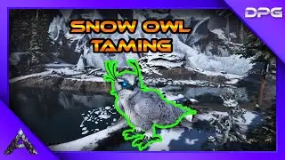 Messy Solo Snow Owl Taming- EP.9 - ARK: Survival Evolved - Extinction