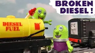 Can the Funlings Mend Thomas And Friends Diesel ?