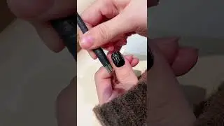 Easy nail design idea for New Year 2