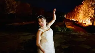 AT in white dress and autumn leaves 🧡👰💍🍁✨白いドレスと紅葉2024 ②