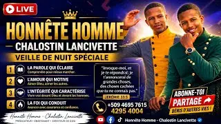 🎥 REDIFFUSION – VEILLÉE DE NUIT SPIRITUELLE✨ Fondation Honnête Homme – @psalmiste Chalostin