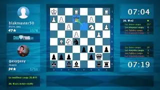 Chess Game Analysis: blakmaster50 - gasygasy : 0-1 (By ChessFriends.com)