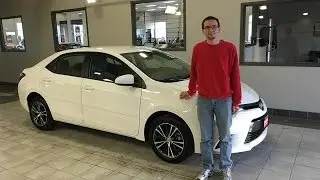 Toyota Corolla 2016 LE Plus Road Noise Test