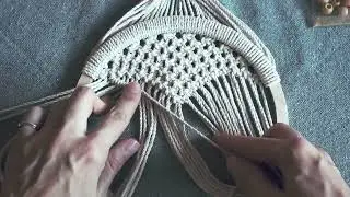DIY: Macram&egrave; Mandala Sun Tutorial / Macrame Wall Hanging