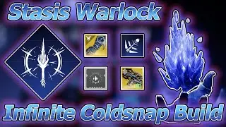 BEST Osmiomancy Stasis Warlock Build (INFINITE COLDSNAP GRENADES) | Destiny 2 Season of the Risen