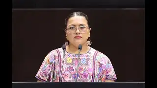 Maritza Itate Gonz&aacute;lez Eliberto, hablante de lengua &Ntilde;omndaa