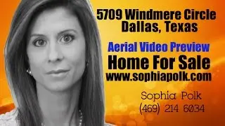 5709 Windmere Cir, Dallas, Tx, Aerial
