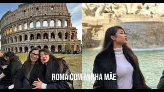 Visiting Rome with my mother - Trevi Fountain, Colosseum, Vatican