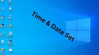Date and time settings for pc windows 7, 10